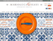 Tablet Screenshot of mariolucagiusti.it